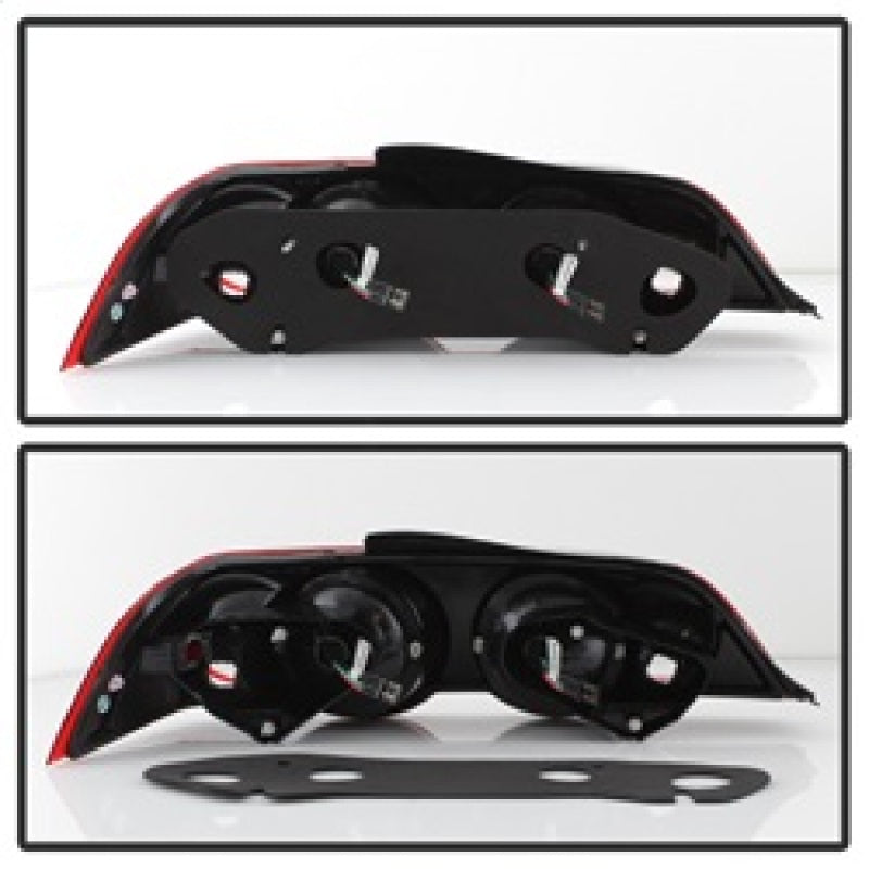 Spyder Acura RSX 02-04 LED Tail Lights Red Clear ALT-YD-ARSX02-LED-RC 5000385