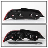 Spyder Acura RSX 02-04 LED Tail Lights Red Clear ALT-YD-ARSX02-LED-RC 5000385