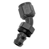 Russell Performance -8 AN Twist-Lok 45 Degree Hose End (Black) 624093