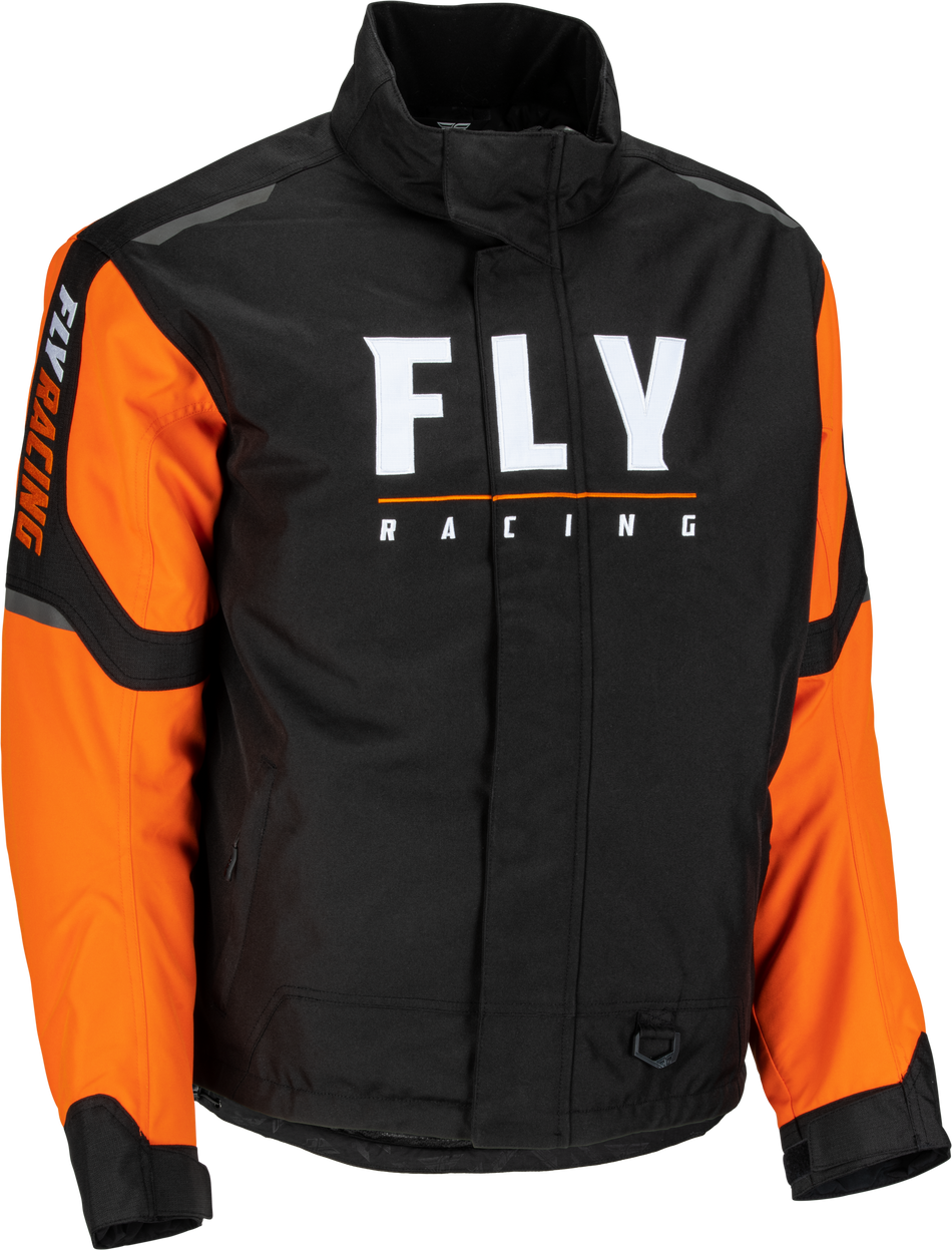 FLY RACING Outpost Jacket Orange/Black Lg 470-4146L