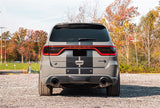 Corsa 21-22 Dodge Durango SRT Hellcat Cat-Back 2.75in Dual Rear Exit 4.5in Black PVD Pro-Series Tips 21196BLK