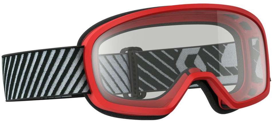SCOTT Buzz Mx Goggle Red W/Clear Lens 262579-0004043