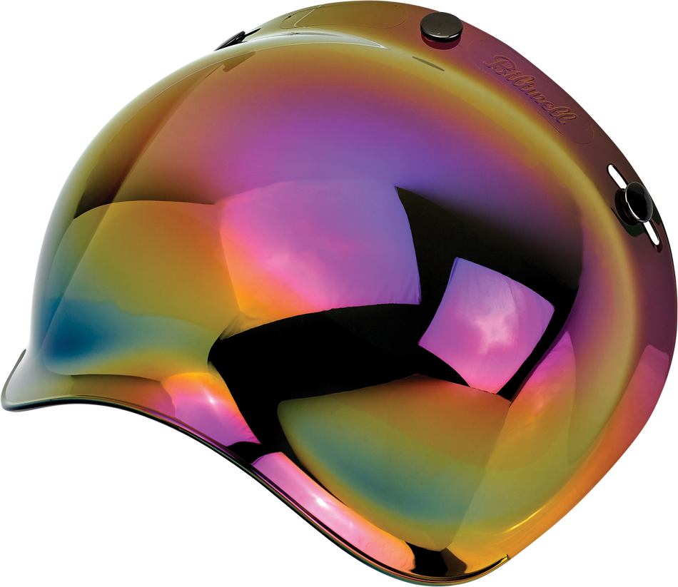 BILTWELL Bubble Shield - Rainbow Mirror 2001-223