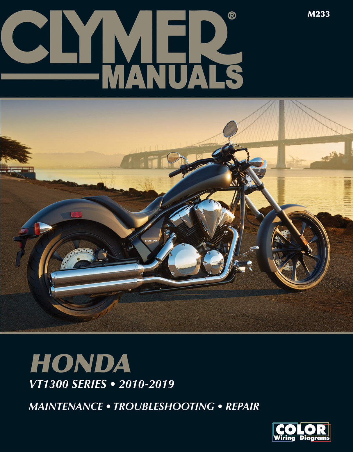 CLYMER Repair Manual Hon Vt1300 CM233