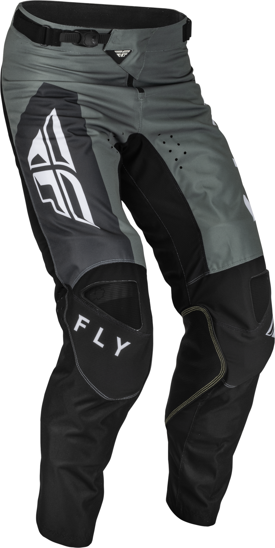 FLY RACING Kinetic Jet Pants Grey/Dark Grey/Black Sz 28 376-53328