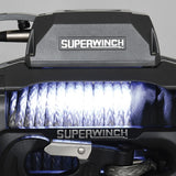 Superwinch 12000 LBS 12V DC 3/8in x 80ft Synthetic Rope SX 12000SR Winch - Graphite 1712201