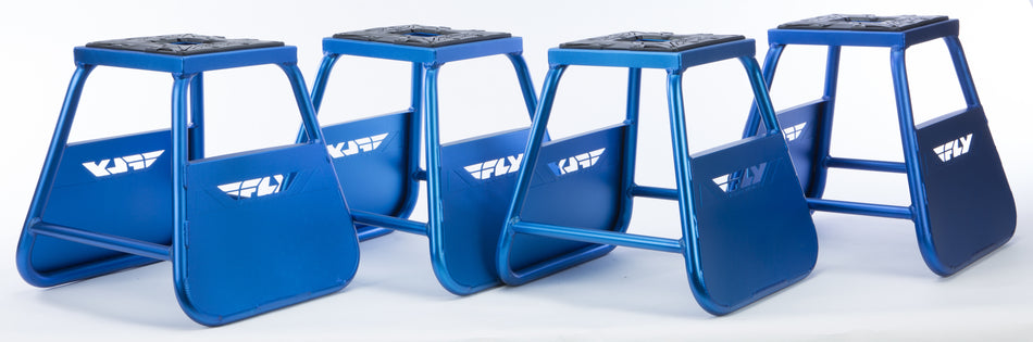 FLY RACING Podium Stand (Blue) 4/Pk PR-01B SABL 4/PK