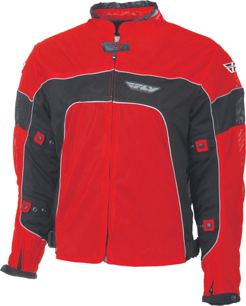 FLY RACING Coolpro Ii Mesh Jacket Red/Black L #5791 477-4031~4