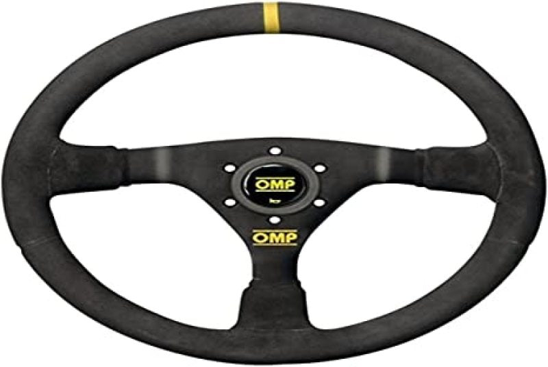 OMP WRC Mid-Depth 350mm Dished - Small Suede (Black) OD0-1979-071