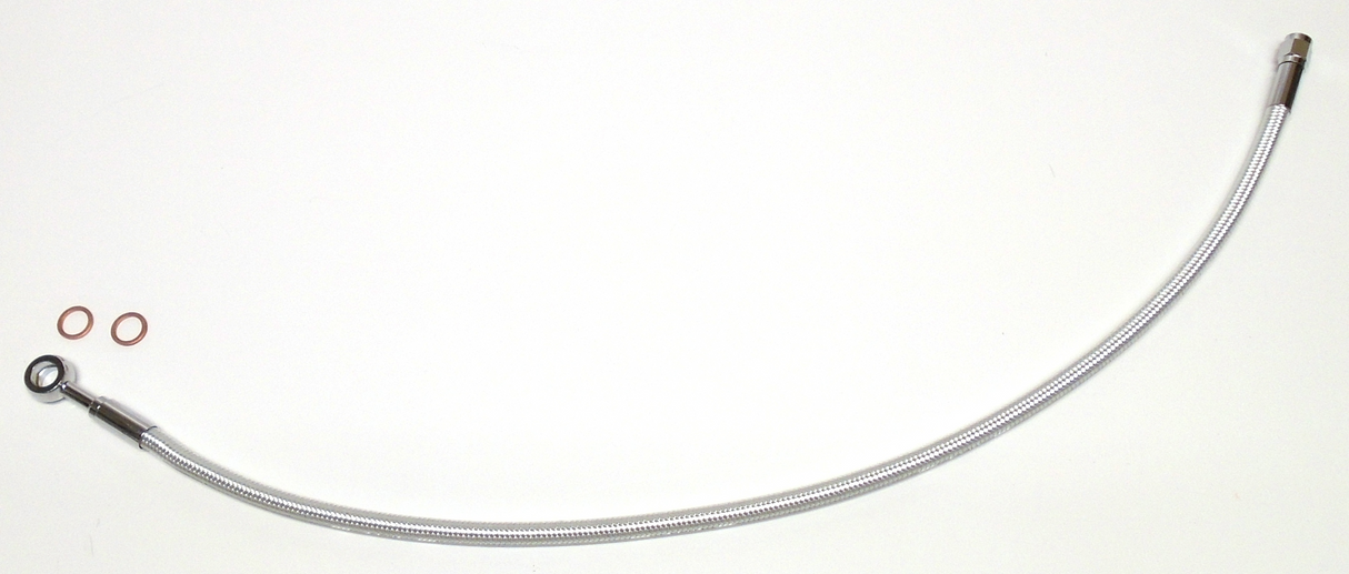 MAGNUM Brake Line - 10 mm-Straight - 23" - Sterling Chromite II AS37623