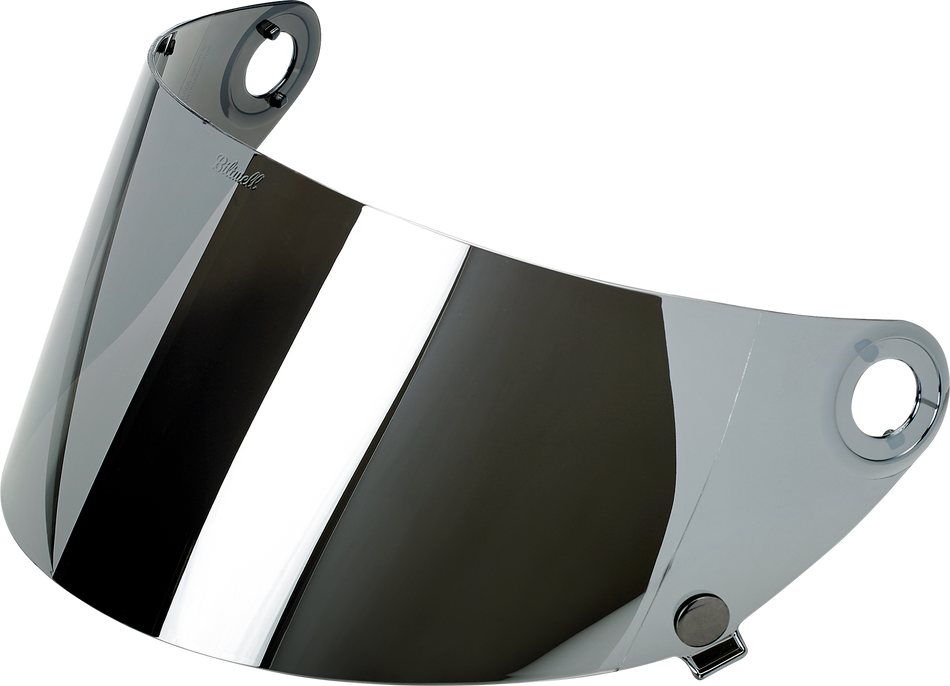 BILTWELL Gringo S Gen 2 Shield - Flat - Chrome Mirror 1111-221
