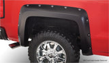 Bushwacker 07-13 Chevy Silverado 1500 Fleetside Pocket Style Flares 4pc 78.7/97.6in Bed - Black 40924-02