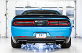 AWE Tuning 2015+ Dodge Challenger 6.4L/6.2L SC Track Edition Exhaust - Quad Diamond Black Tips 3015-43144