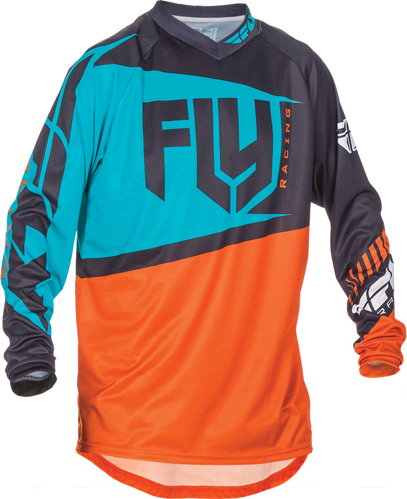 FLY RACING F-16 Jersey Orange/Teal S 370-927S