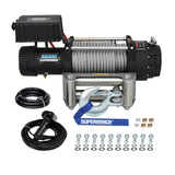 Superwinch 15000 LBS 12V DC 7/16in x 82ft Wire Rope Tiger Shark 11500 Winch 1515000