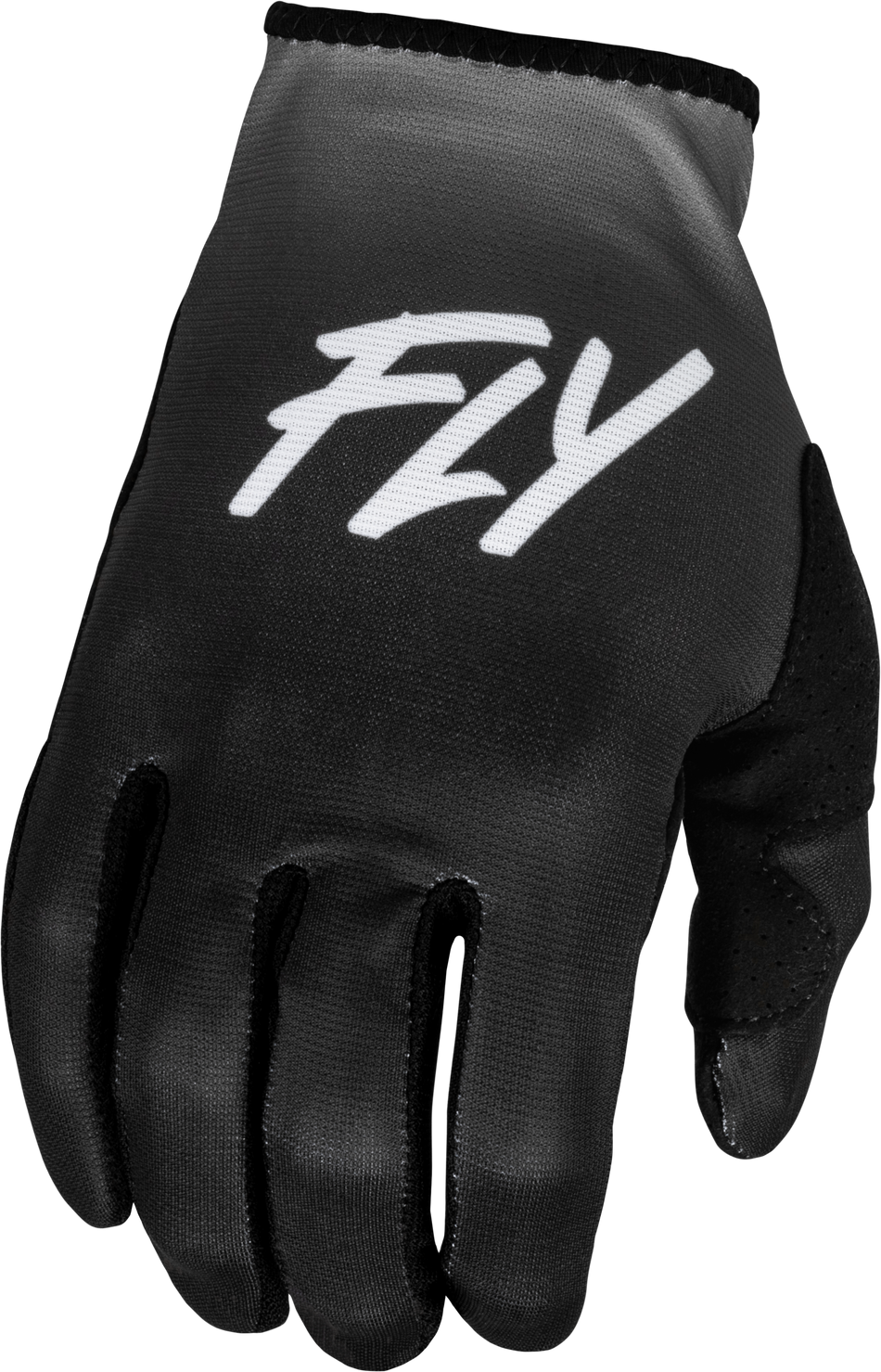 FLY RACING Youth Lite Gloves Grey/Black Yl 376-611YL