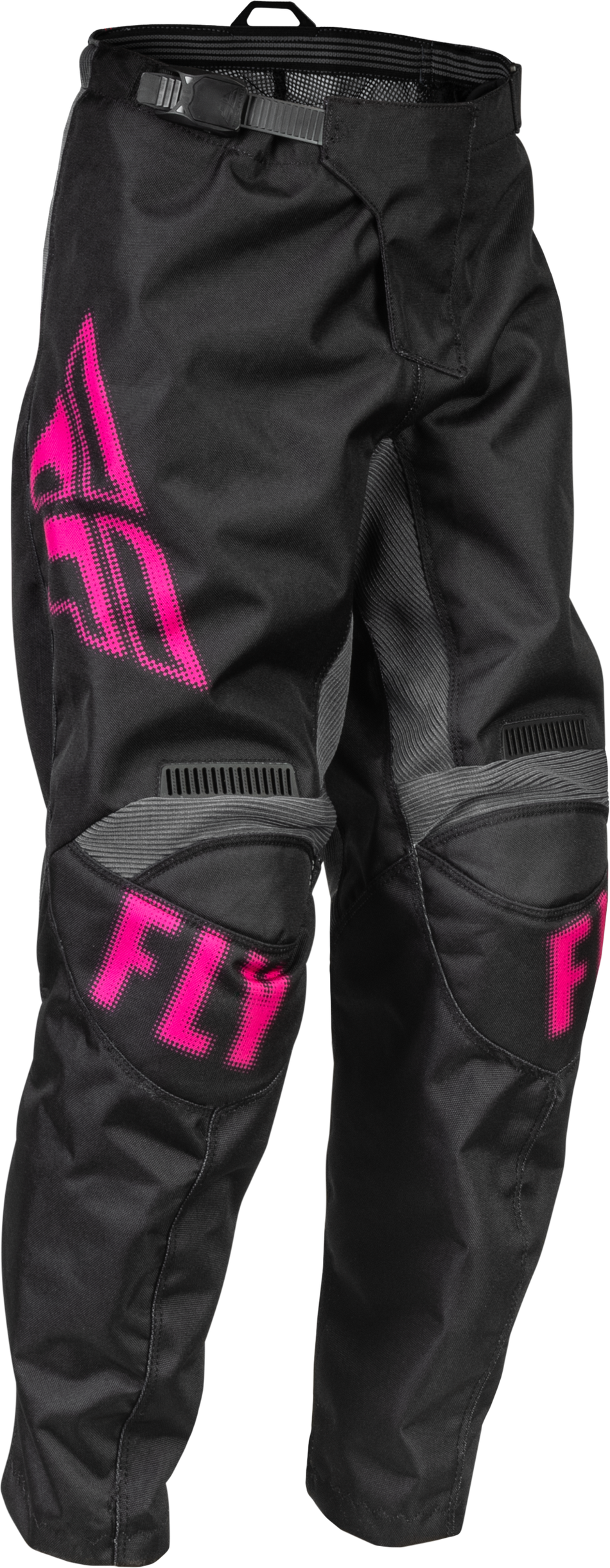 FLY RACING Youth F-16 Pants Black/Pink Sz 18 376-23118