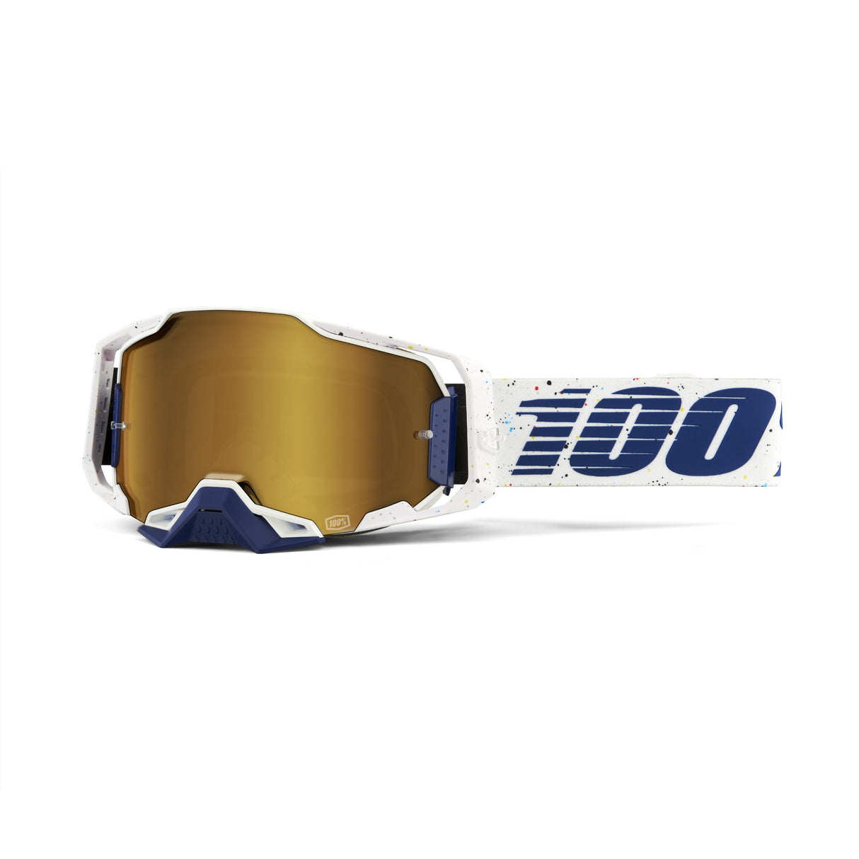 100% Armega Goggle Solis Mirror True Gold Lens 50005-00024