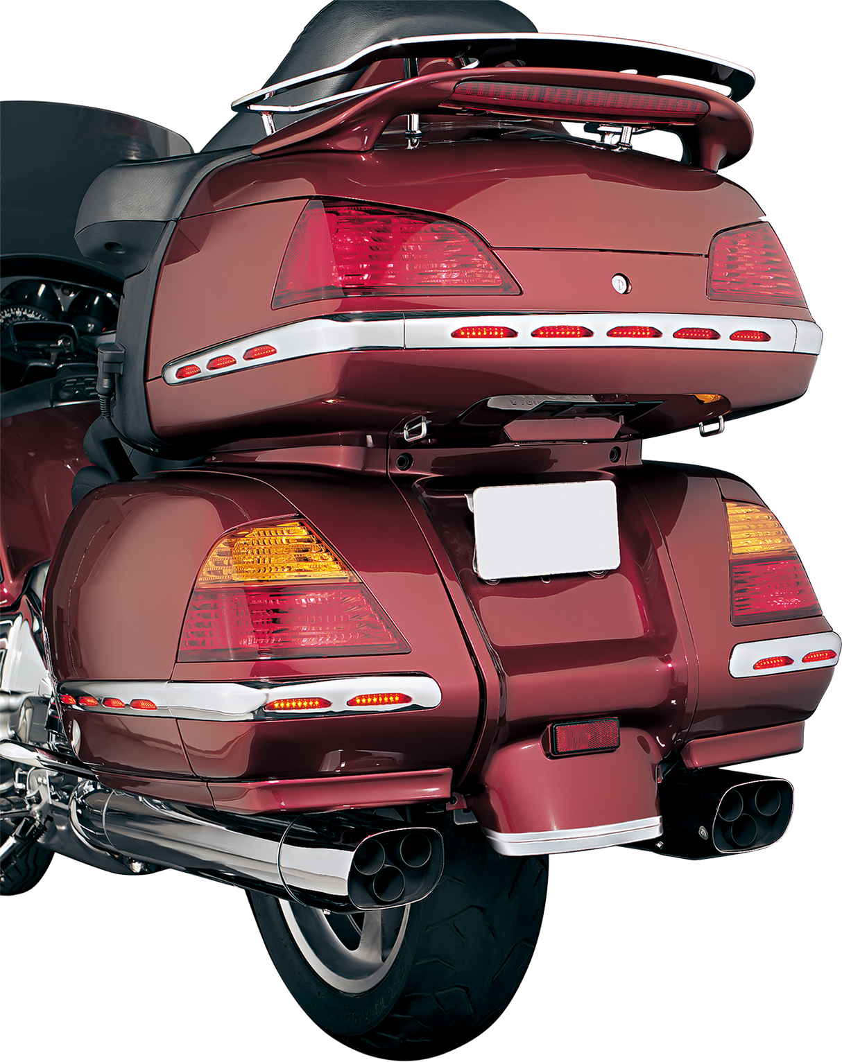 KURYAKYN Saddlebag - Lighted Molding - Red Lenses 3202