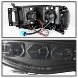 Spyder Dodge Ram 1500 02-05 03-05 Projector Headlights LED Halo LED Blk Smke PRO-YD-DR02-HL-BSM 5078384