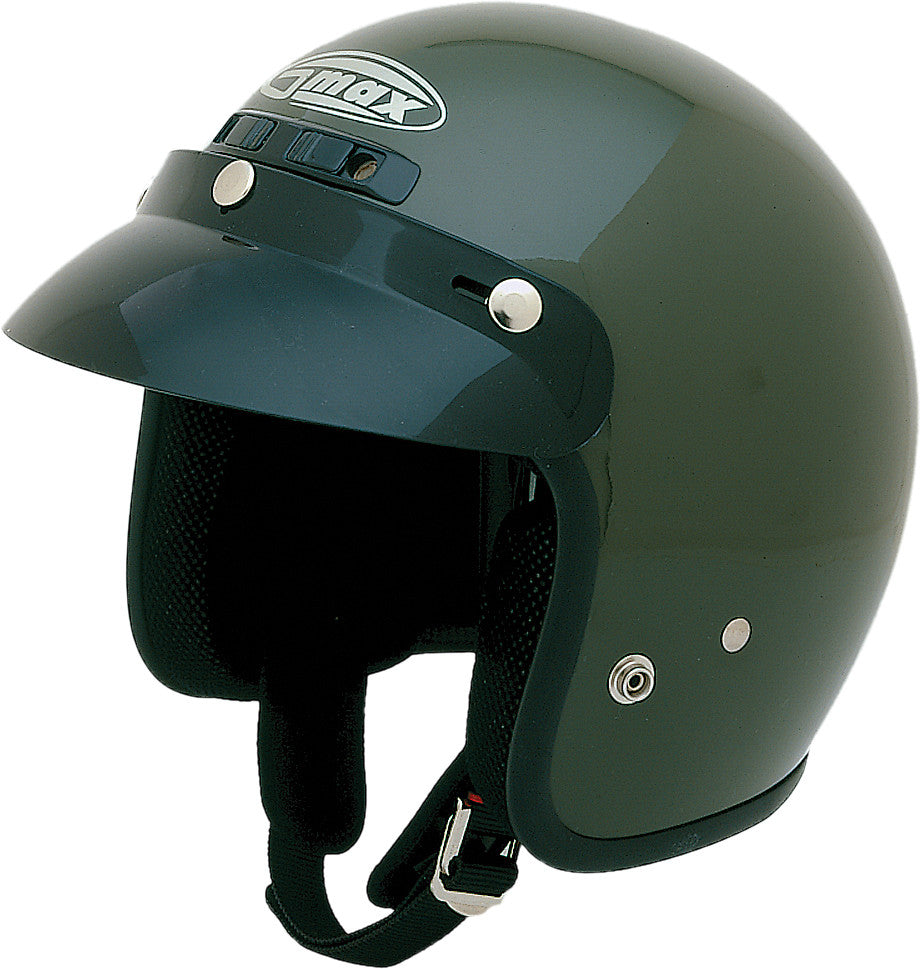 GMAX Gm-2 Open Face Helmet Atv Green X G102057