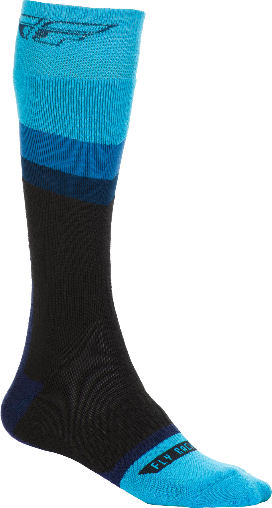 FLY RACING Fly Mx Socks Thick Blue/Black Lg/Xl SPX009496-A2