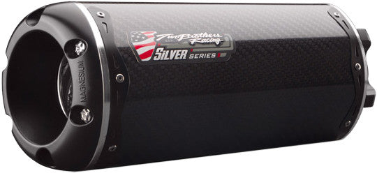 TBR M-2 Silver Series Slip-On Exhaust System (Carbon Fiber) 005-1460405V-S