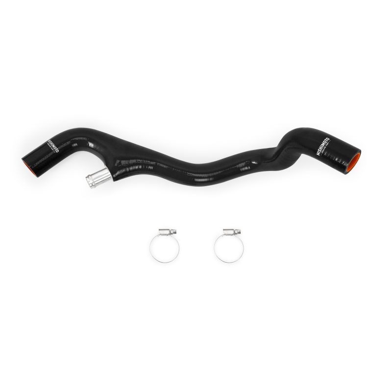 Mishimoto 05-07 Ford F-250/F-350 6.0L Powerstroke Lower Overflow Black Silicone Hose Kit MMHOSE-F2D-05EBK