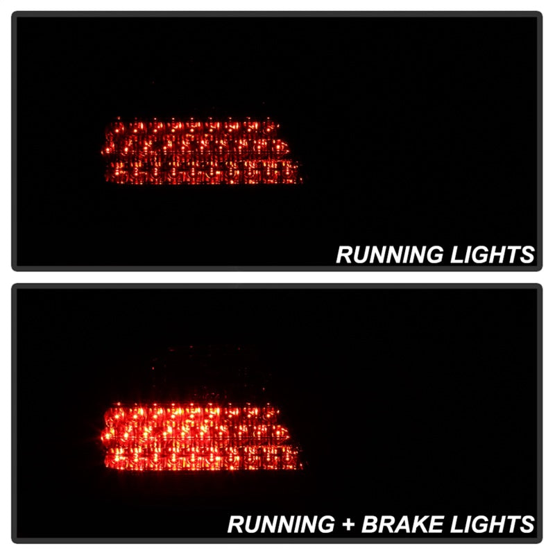 Xtune Mercedes Benz W210 E-Class 96-02 LED Tail Lights Red Smoke ALT-CL-MBW210-LED-RSM 5020659