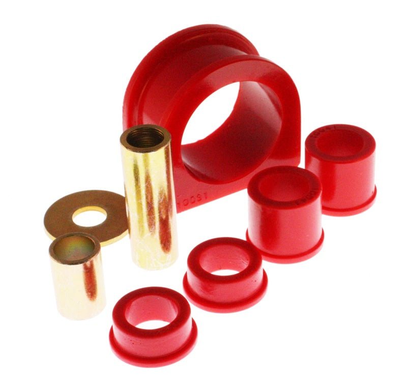 Energy Suspension 95-04 Toyota Pickup 4WD / 96-02 4Runner Front Rack and Pinion Bushing Set - Red 8.10103R