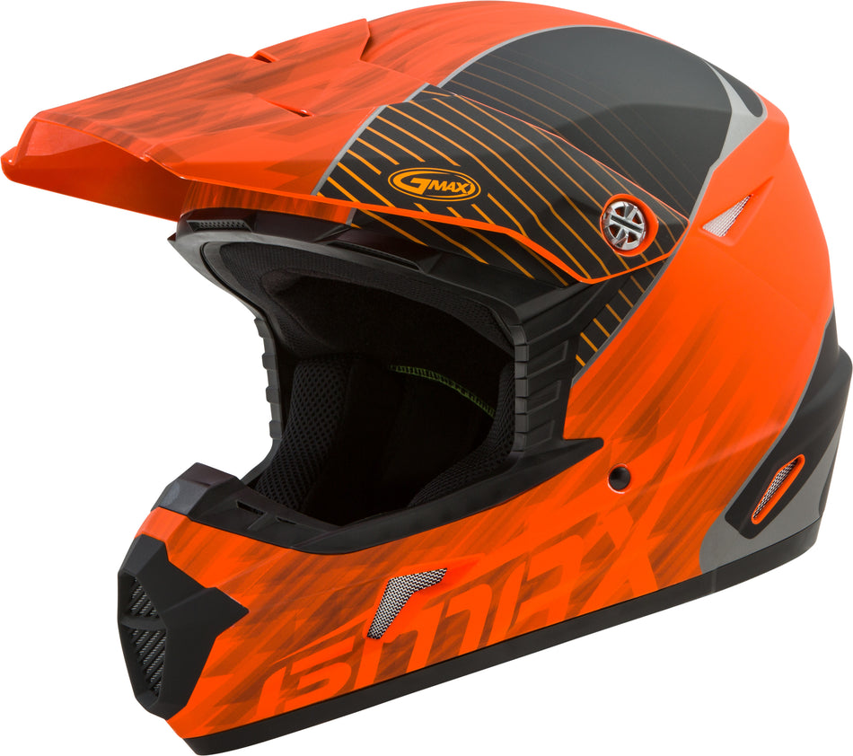 GMAX Mx-46 Off-Road Colfax Helmet Matte Orange/Black Lg G3462136