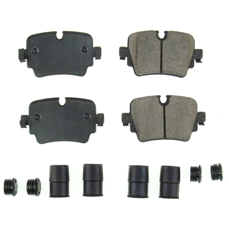 Power Stop 14-19 Jaguar F-Type Rear Z17 Evolution Ceramic Brake Pads w/Hardware 17-1752