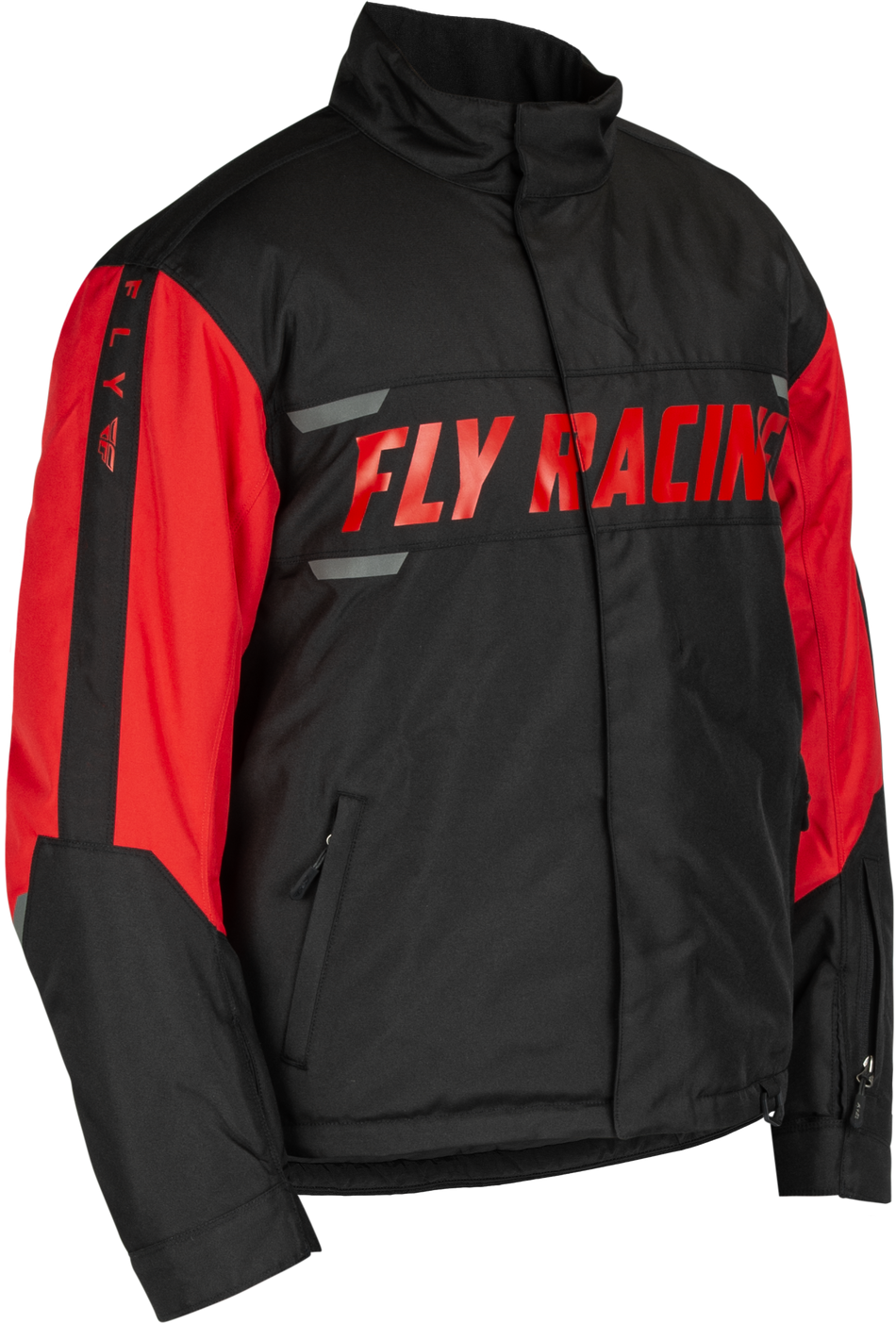 FLY RACING Outpost Jacket Black/Red Md 470-5502M
