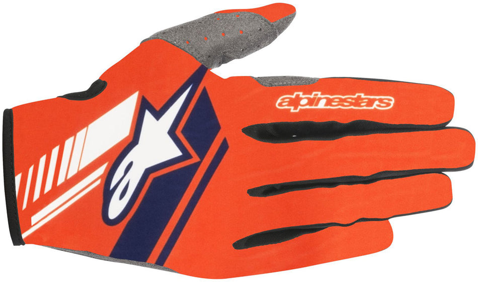 ALPINESTARS Neo Gloves Orange/Blue Lg 3565518-470-L