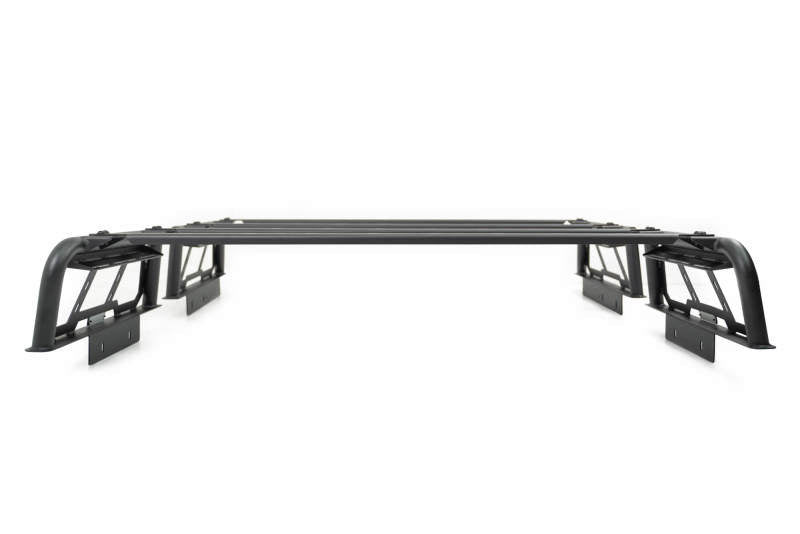 DV8 Offroad 07-23 Toyota Tundra / 09-23 Ford F150 Raptor MTO Series Bed Rack -  2pc Adj. RRUN-03