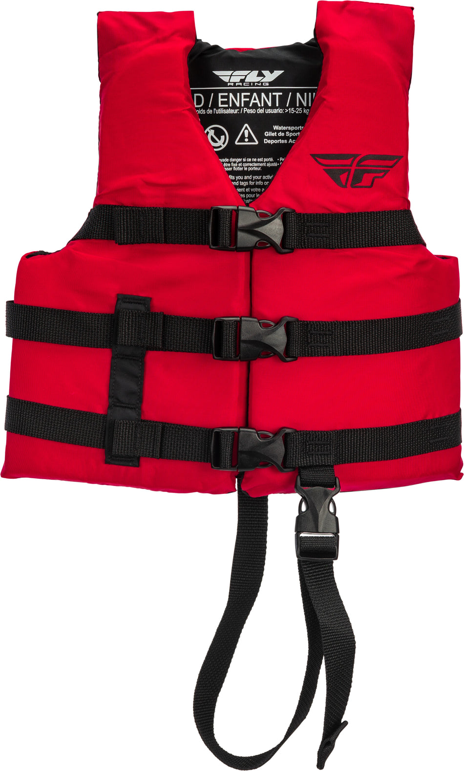 FLY RACING Child Nylon Vest Red 112224-100-001-20