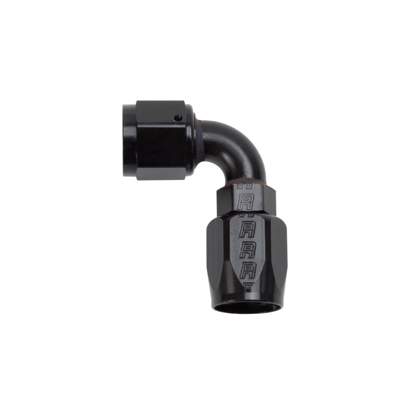 Russell Performance -8 AN Black 90 Degree Full Flow Hose End 610175