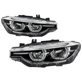 Spyder BMW F30 3 Series 4Dr LED Projector Headlights Chrome PRO-JH-BF3012H-4D-LED-C 9948534