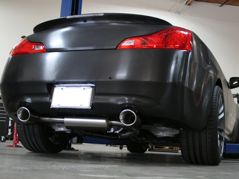 aFe Takeda 2-1/2in 304SS Cat-Back Exhaust Infiniti G37 08-13/Q60 14-15 V6-3.7 w/ Polished Tips 49-36103-P