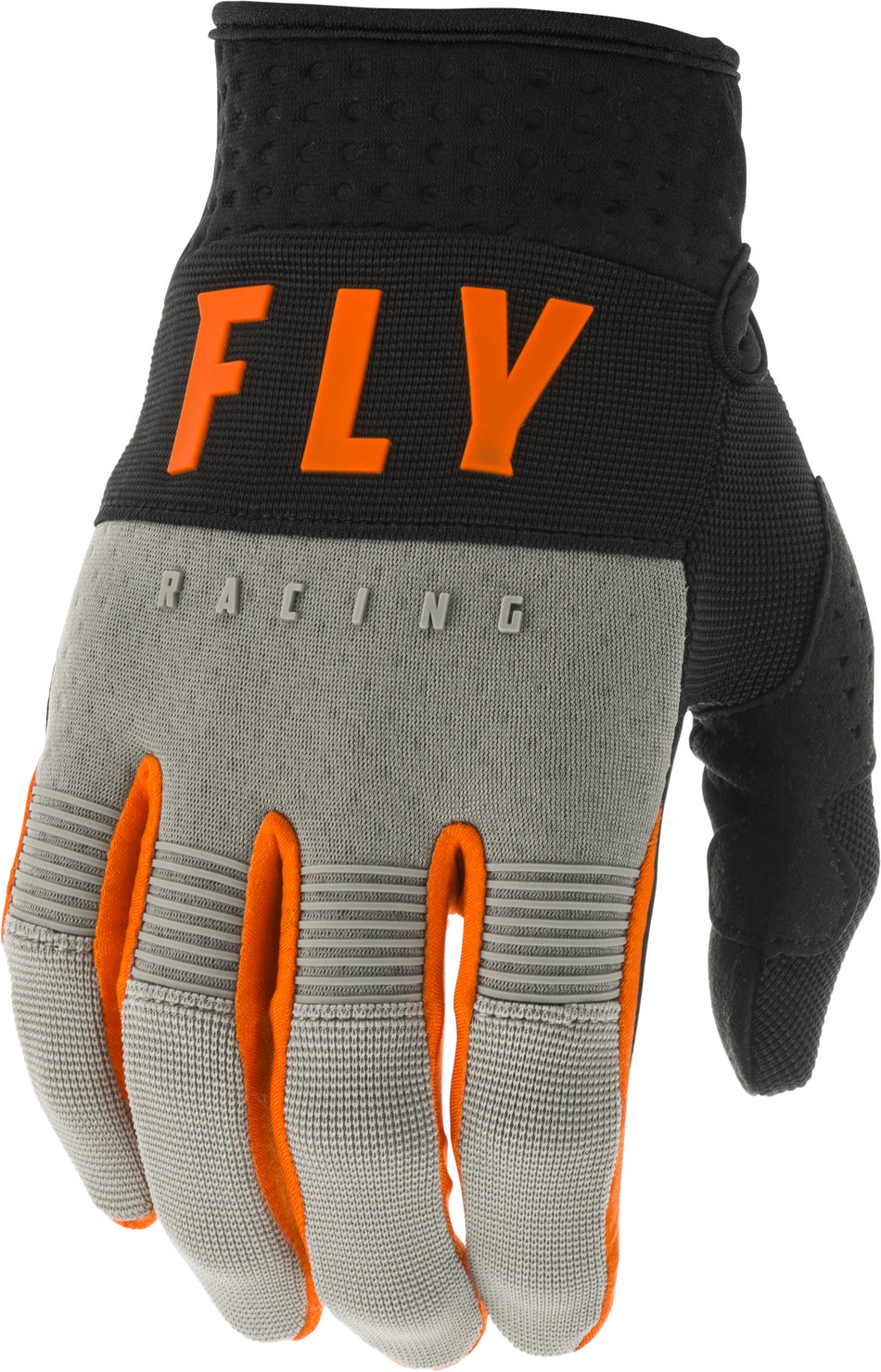 FLY RACING F-16 Gloves Grey/Black/Orange Sz 01 373-91501
