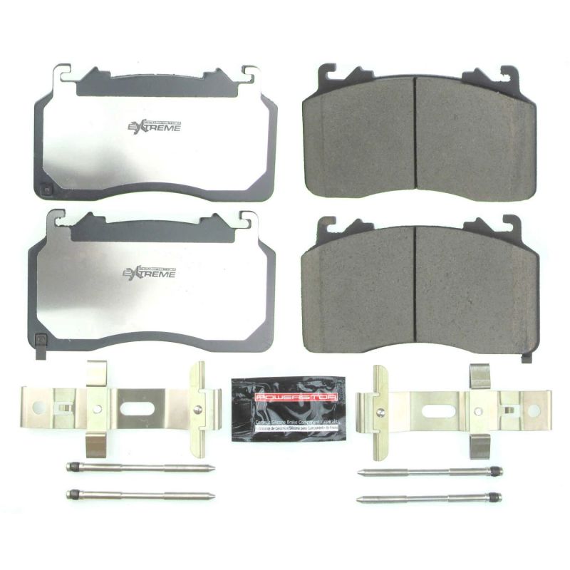 Power Stop 2020 Ford Mustang Front Z26 Extreme Street Brake Pads w/Hardware Z26-2267