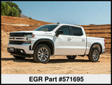 EGR 2019 Chevy 1500 Crew Cab In-Channel Window Visors - Matte 571695