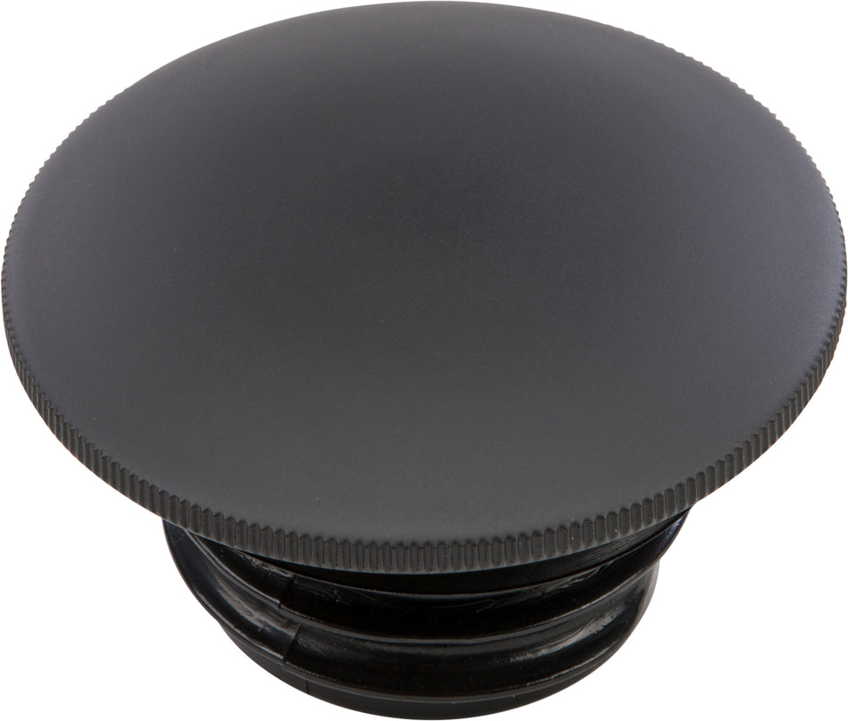 HARDDRIVE Gas Cap Screw-In Smooth Non-Vented Matte Black `96-20 12573