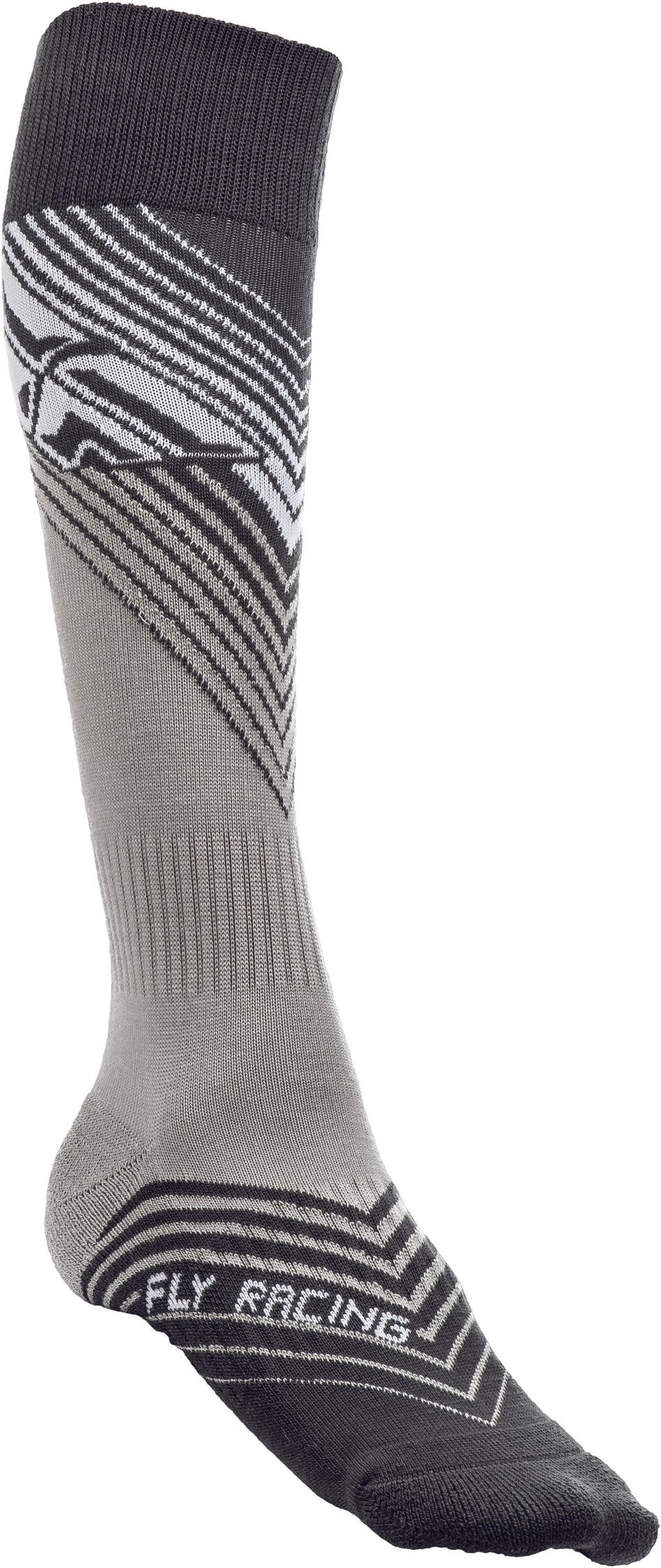 FLY RACING Fly Mx Socks Thin Black/White Youth 350-0430Y