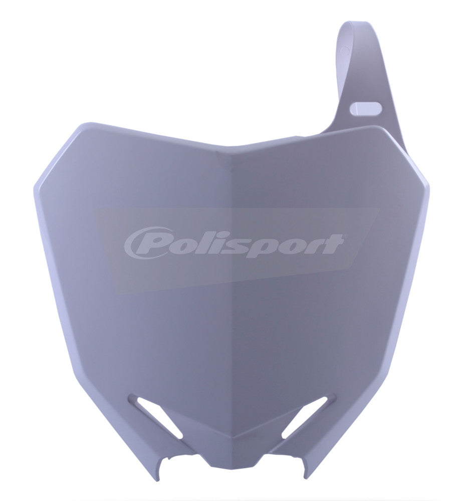 POLISPORT Front Number Plate White 8659300002