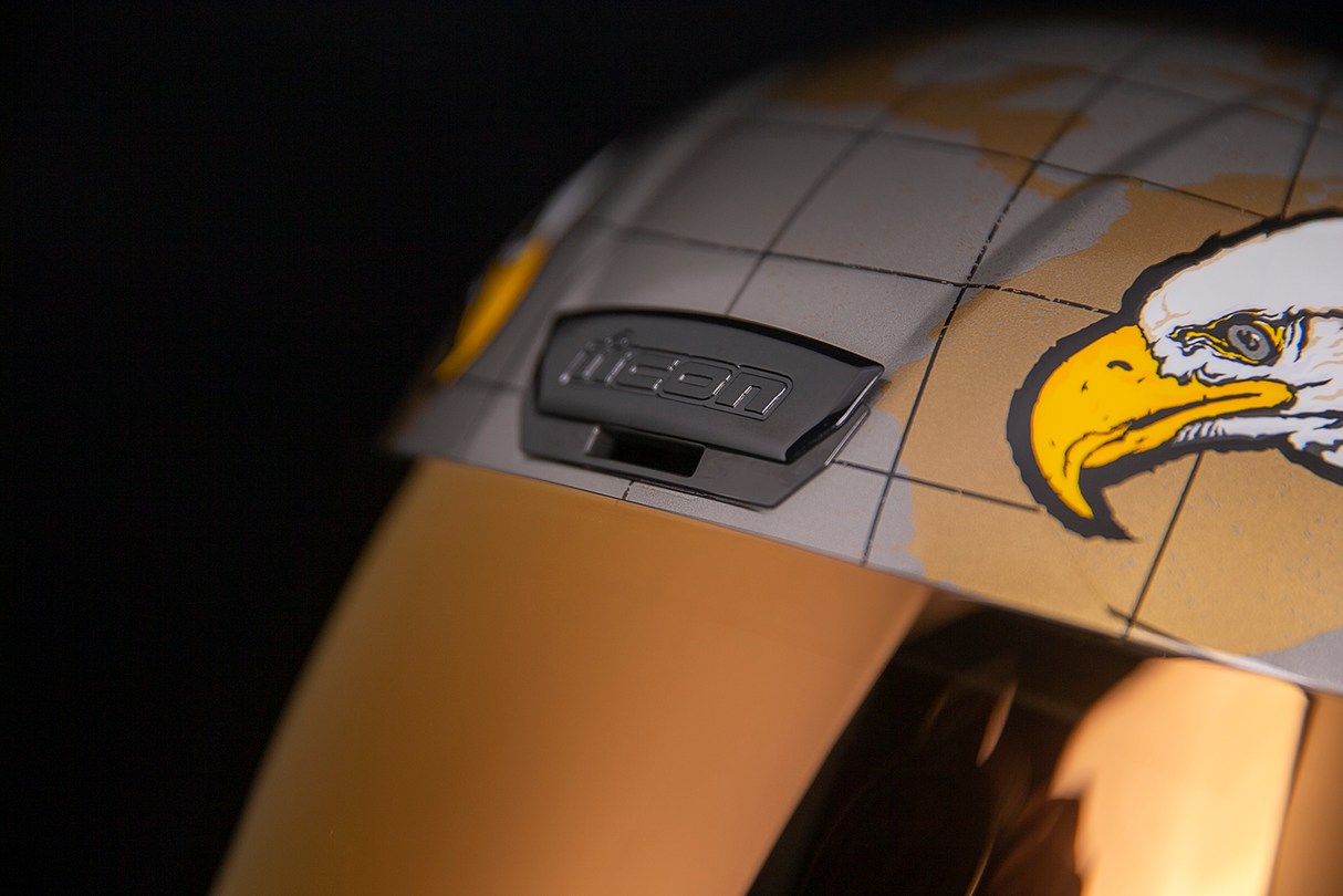 ICON Airform™ Helmet - Semper Fi - Gold - 3XL 0101-13669