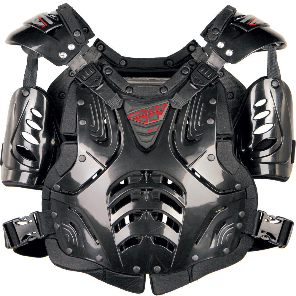 FLY RACING Convertible Ii Roost Guard Black Adult 8000300029