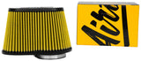 Airaid Universal Air Filter - Cone 4-1/2in FLG x 11-1/2x7in B x 9x4-1/2inTx 7-1/4in H - Synthaflow 724-128