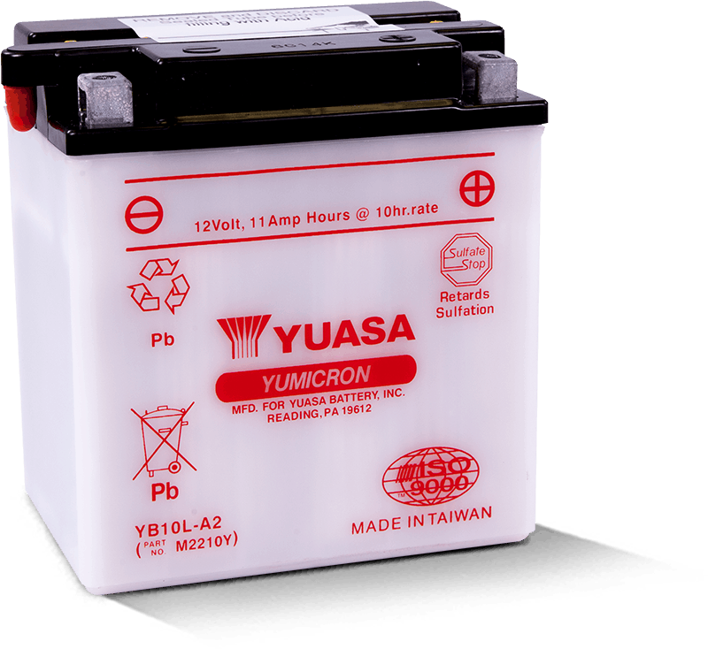 Yuasa YB10L-A2 Yumicron 12 Volt Battery