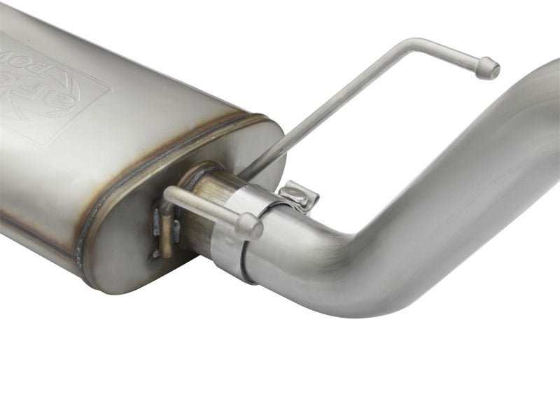 aFe MACH Force XP Cat-Back Stainless Steel Exhaust Syst w/Polished Tip Toyota Tacoma 05-12 L4-2.7L 49-46031-P